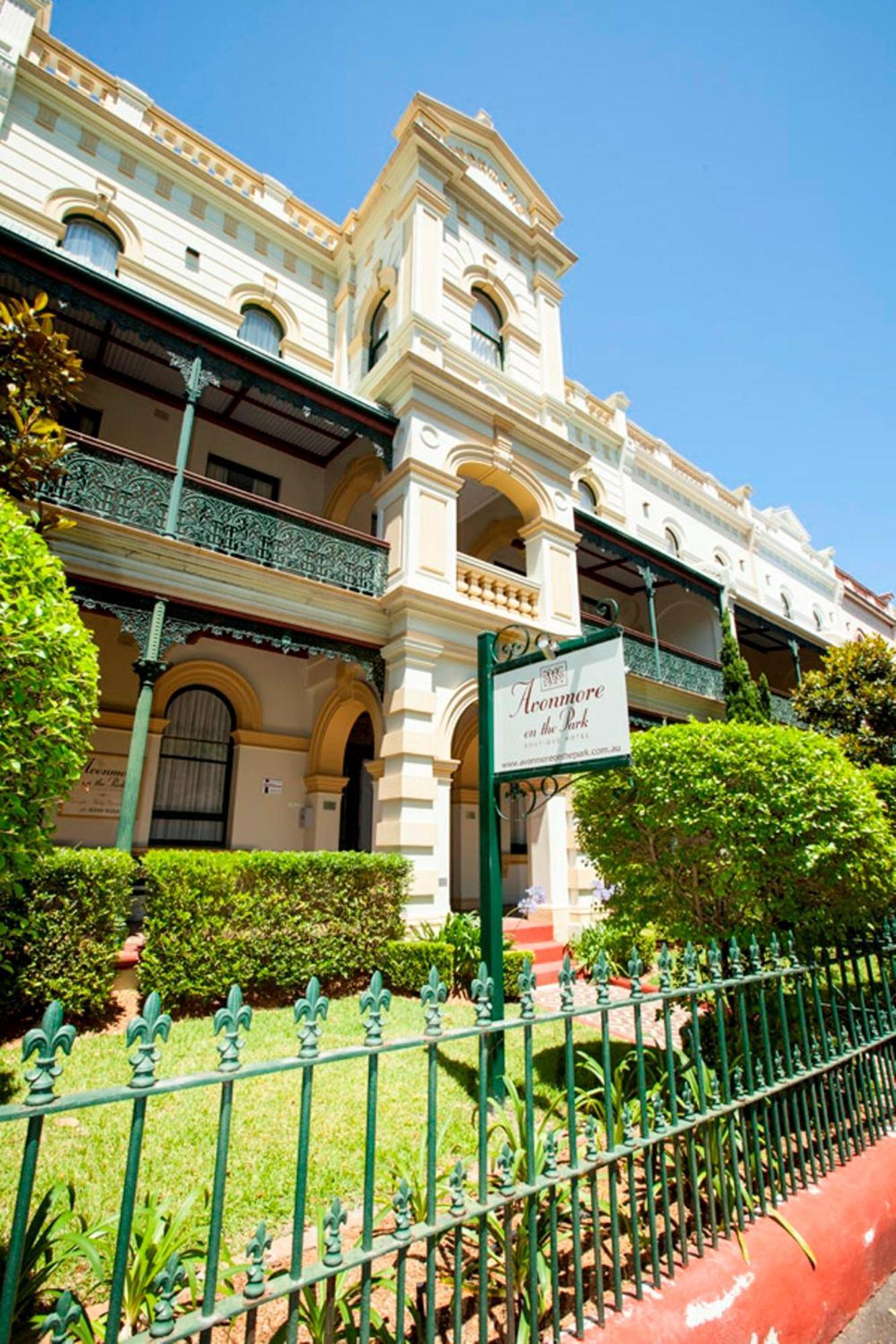 Avonmore On The Park Boutique Hotel Randwick Экстерьер фото